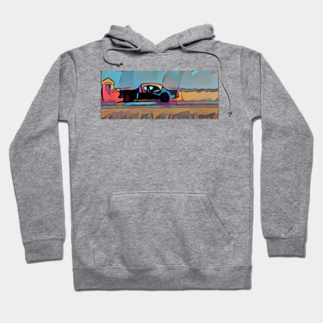 oil car Hoodie by Flowerandteenager